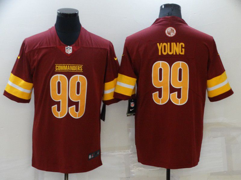 Men Washington Redskins #99 Young Red 2022 Nike Limited Vapor Untouchable NFL Jersey->arizona diamondback->MLB Jersey